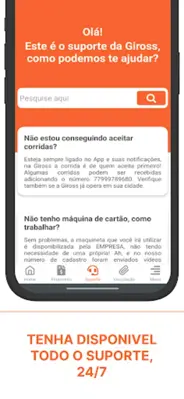 Giross para Entregadores android App screenshot 0
